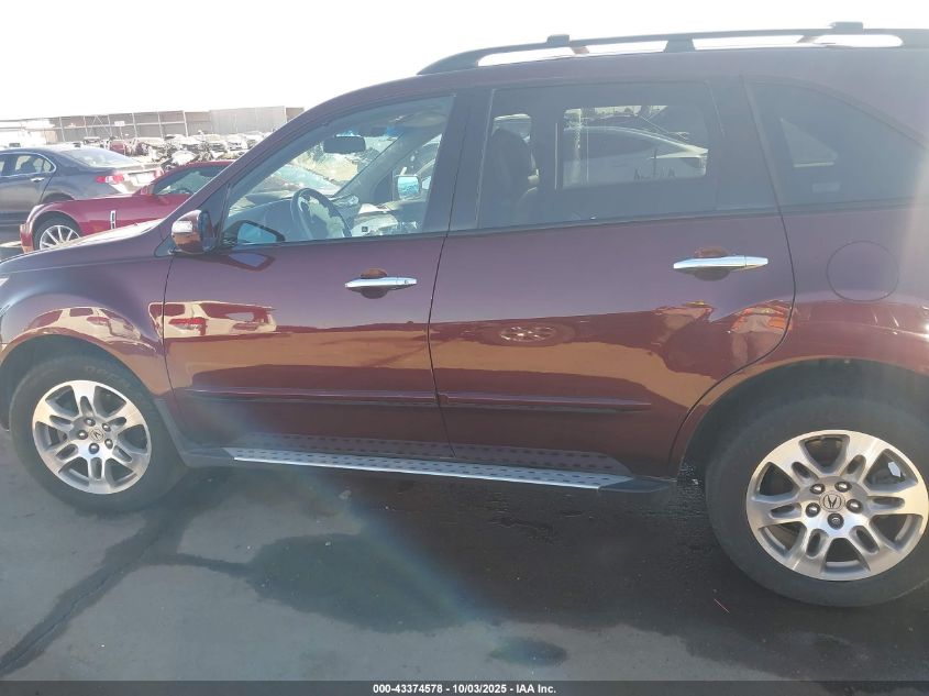 2008 Acura Mdx Technology Package VIN: 2HNYD28408H528343 Lot: 43374578
