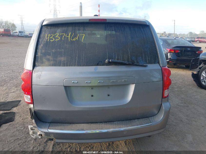 2016 Dodge Grand Caravan Se Plus VIN: 2C4RDGBG8GR182495 Lot: 43374617