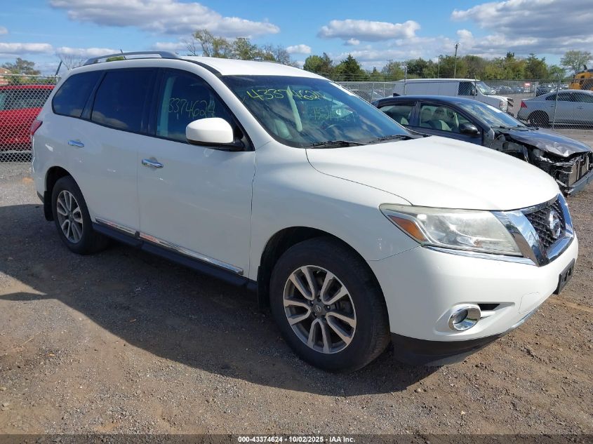 2013 NISSAN PATHFINDER SL - 5N1AR2MM3DC669933