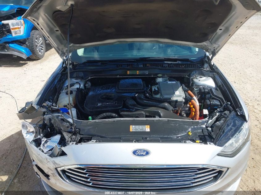 2018 Ford Fusion Hybrid Se VIN: 3FA6P0LU0JR140867 Lot: 43374637