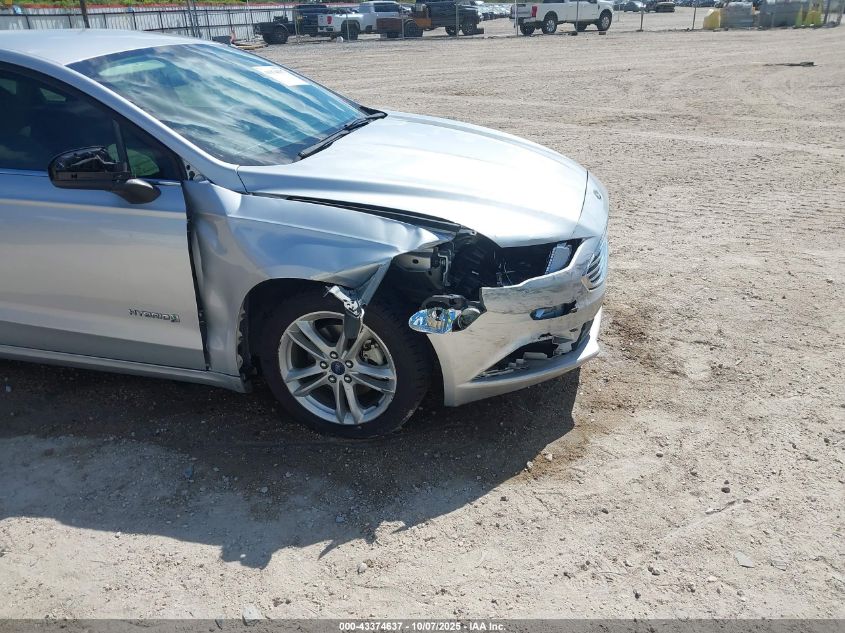 2018 Ford Fusion Hybrid Se VIN: 3FA6P0LU0JR140867 Lot: 43374637