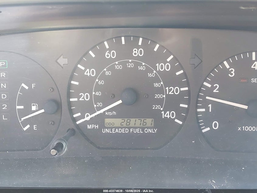 1997 Toyota Camry Xle V6 VIN: JT2BF22K9V0070792 Lot: 43374639