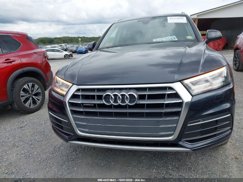 2018 Audi Q5 2.0T Premium/2.0T Tech Premium VIN: WA1BNAFY2J2021381 Lot: 43374641