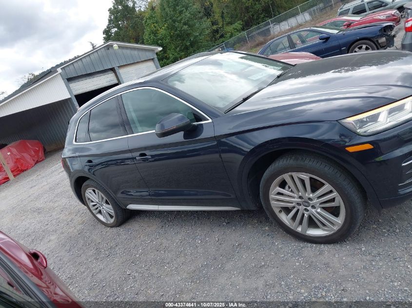 2018 Audi Q5 2.0T Premium/2.0T Tech Premium VIN: WA1BNAFY2J2021381 Lot: 43374641