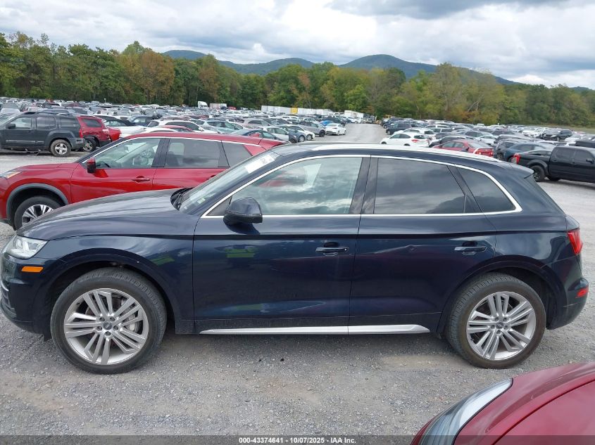 2018 Audi Q5 2.0T Premium/2.0T Tech Premium VIN: WA1BNAFY2J2021381 Lot: 43374641