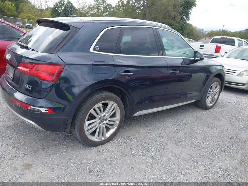 Vin: wa1bnafy2j2021381, lot: 43869384, audi q5 2.0t premium/2.0t tech premium 20184