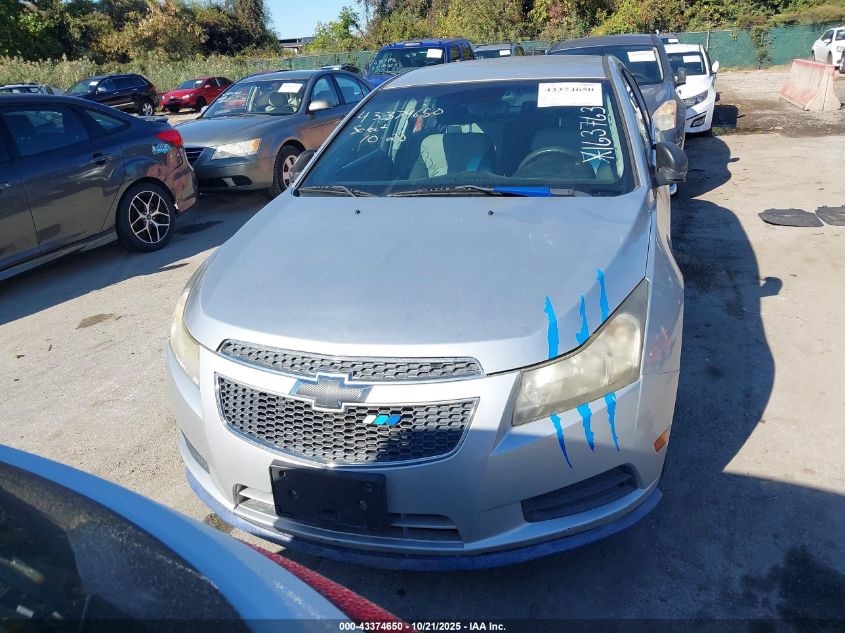 2011 Chevrolet Cruze Ls VIN: 1G1PC5SH8B7163763 Lot: 43374650