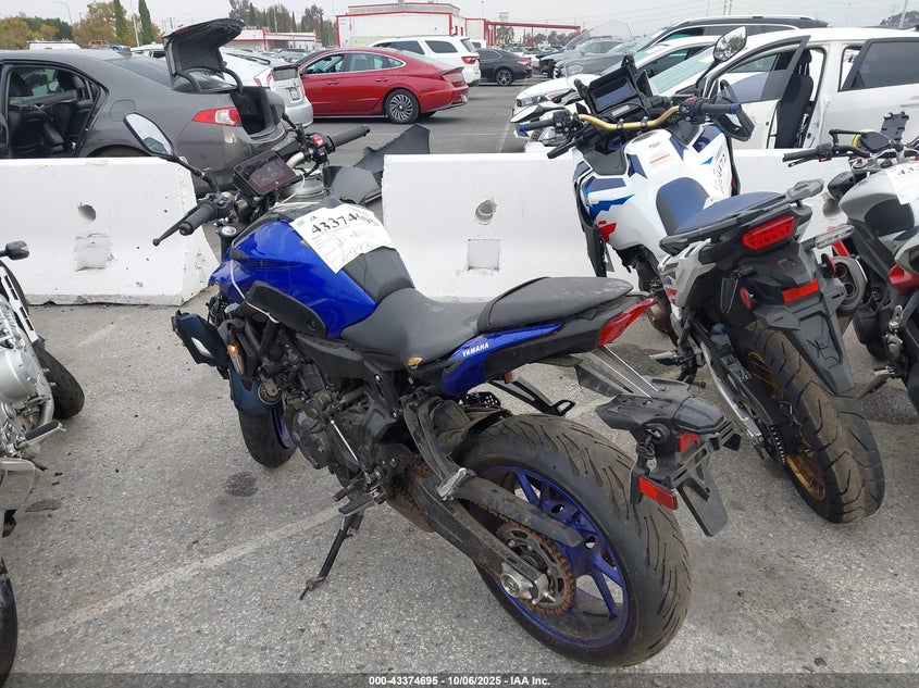 2024 YAMAHA MT07 C JYARM32Y1RA001788