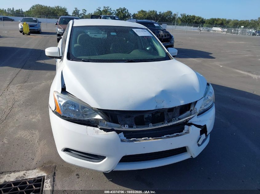 2014 Nissan Sentra Fe+ S/Fe+ Sv/S/Sl/Sr/Sv VIN: 3N1AB7AP1EY245070 Lot: 43374706