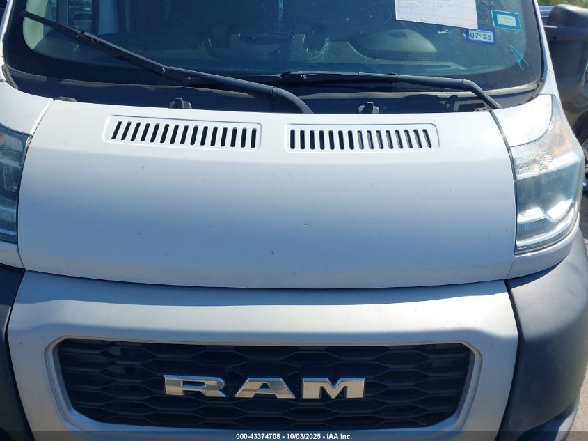 2019 Ram Promaster 1500 Low Roof 136 Wb VIN: 3C6TRVAG7KE559493 Lot: 43374708