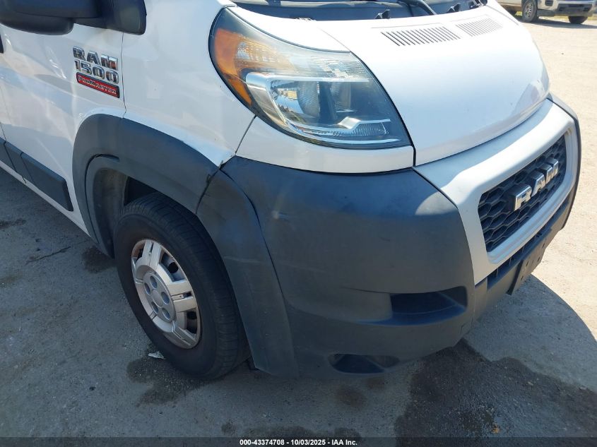 2019 Ram Promaster 1500 Low Roof 136 Wb VIN: 3C6TRVAG7KE559493 Lot: 43374708