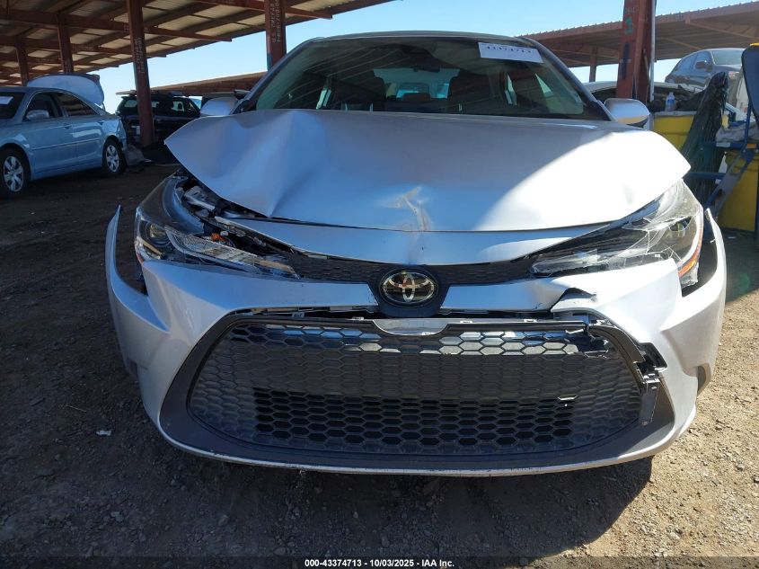 2020 Toyota Corolla L VIN: JTDDPRAE1LJ063120 Lot: 43374713
