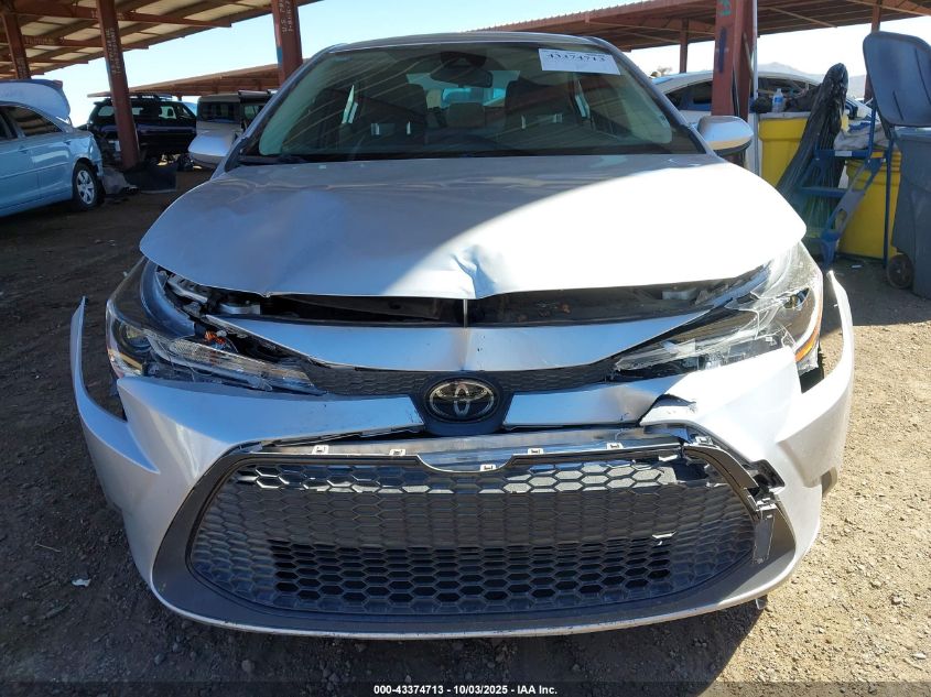 2020 Toyota Corolla L VIN: JTDDPRAE1LJ063120 Lot: 43374713