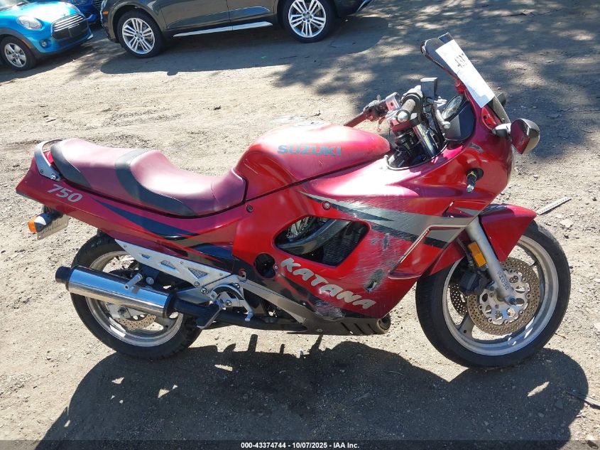 1997 Suzuki Gsx750 F VIN: JS1GR78A5V2100157 Lot: 43374744