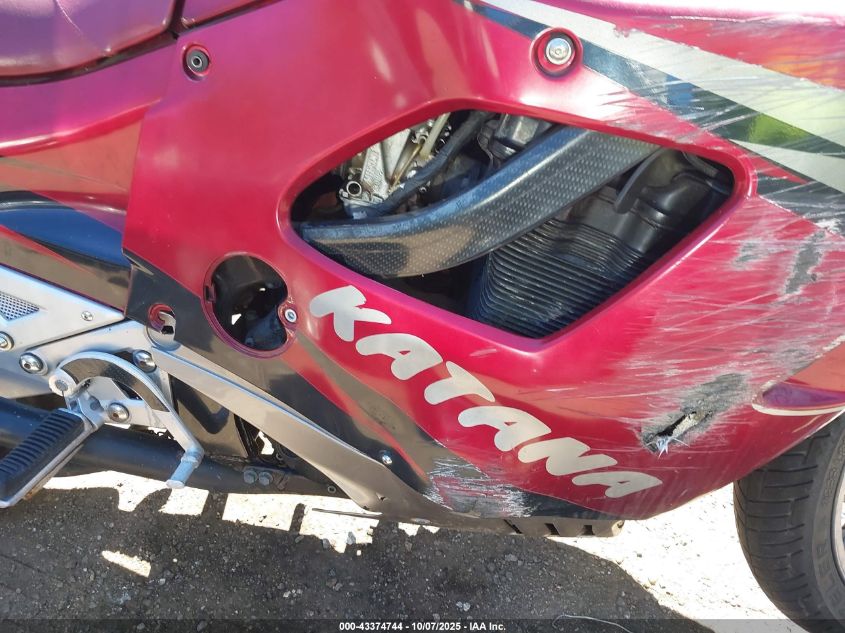 1997 Suzuki Gsx750 F VIN: JS1GR78A5V2100157 Lot: 43374744