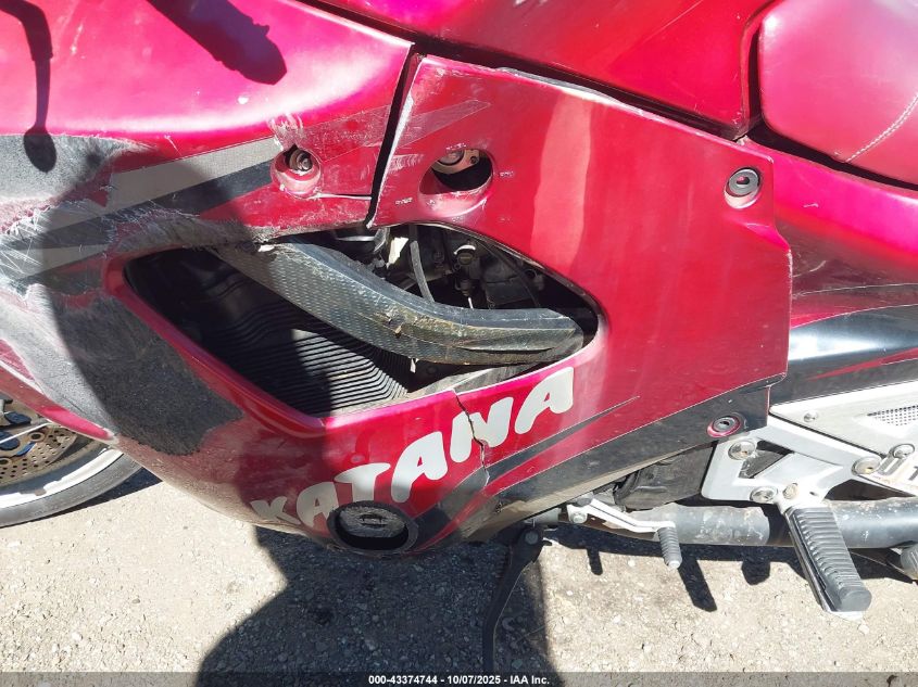 1997 Suzuki Gsx750 F VIN: JS1GR78A5V2100157 Lot: 43374744