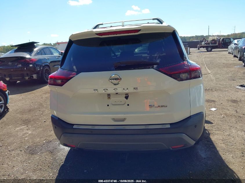 2021 Nissan Rogue Sl Intelligent Awd VIN: 5N1AT3CB9MC709102 Lot: 43374746