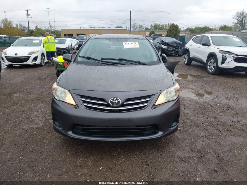 2013 Toyota Corolla Le VIN: JTDBU4EE3DJ117905 Lot: 43374758