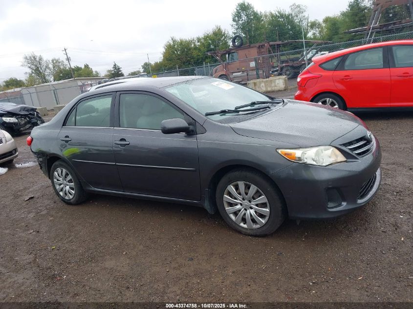2013 Toyota Corolla Le VIN: JTDBU4EE3DJ117905 Lot: 43374758
