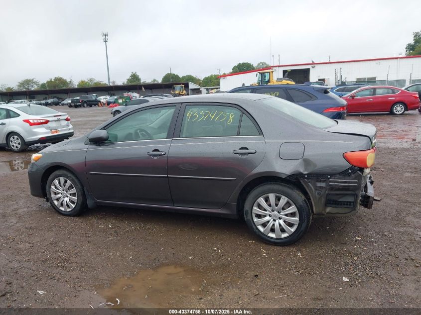 2013 Toyota Corolla Le VIN: JTDBU4EE3DJ117905 Lot: 43374758