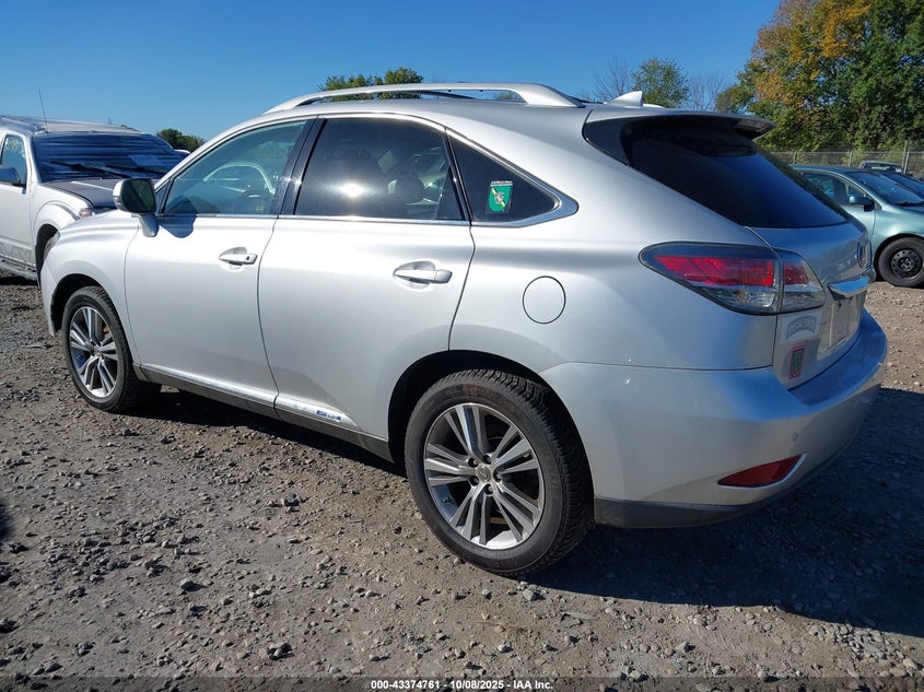 Vin: 2t2bc1ba1fc007075, lot: 43869504, lexus rx 450h 20153