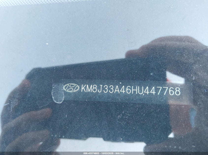 2017 HYUNDAI TUCSON SE PLUS - KM8J33A46HU447768