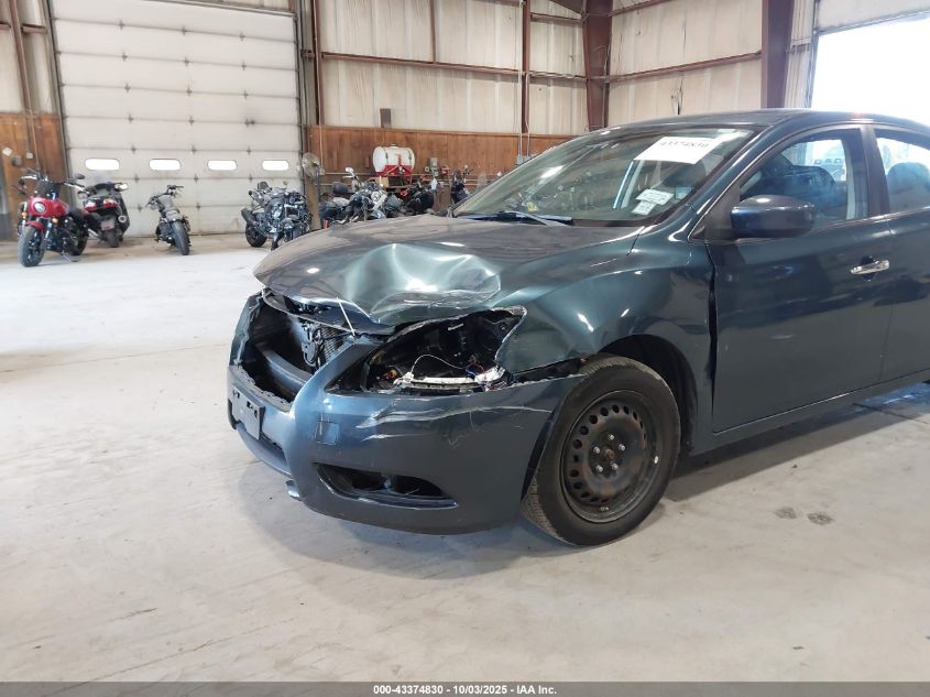 2014 Nissan Sentra Sv VIN: 3N1AB7AP4EY336592 Lot: 43374830
