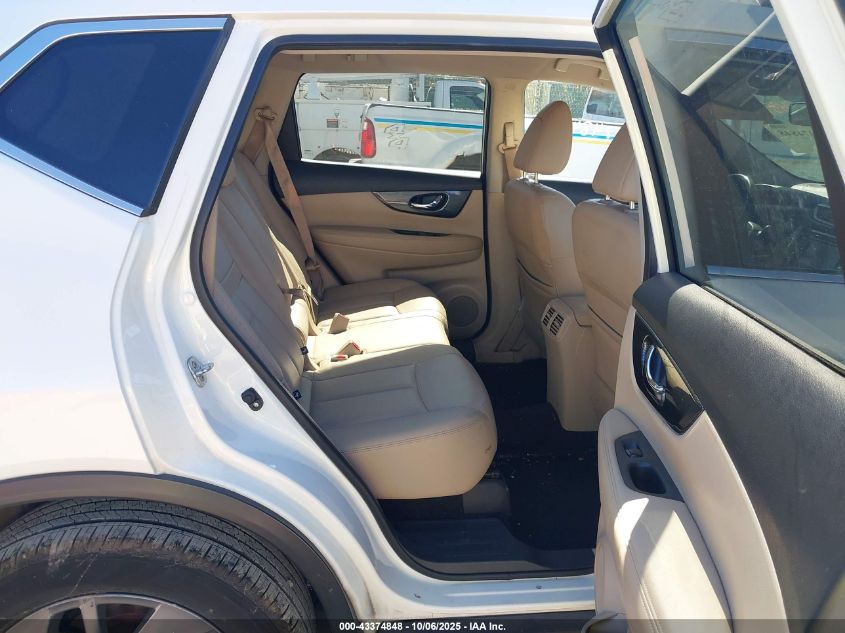 2016 Nissan Rogue Sl VIN: KNMAT2MV3GP729558 Lot: 43374848