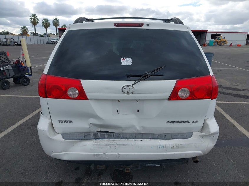 2008 Toyota Sienna Le VIN: 5TDZK23C28S145682 Lot: 43374867