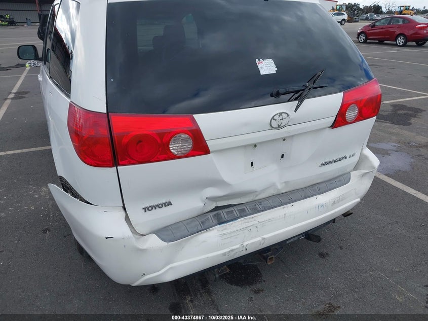 2008 Toyota Sienna Le VIN: 5TDZK23C28S145682 Lot: 43374867