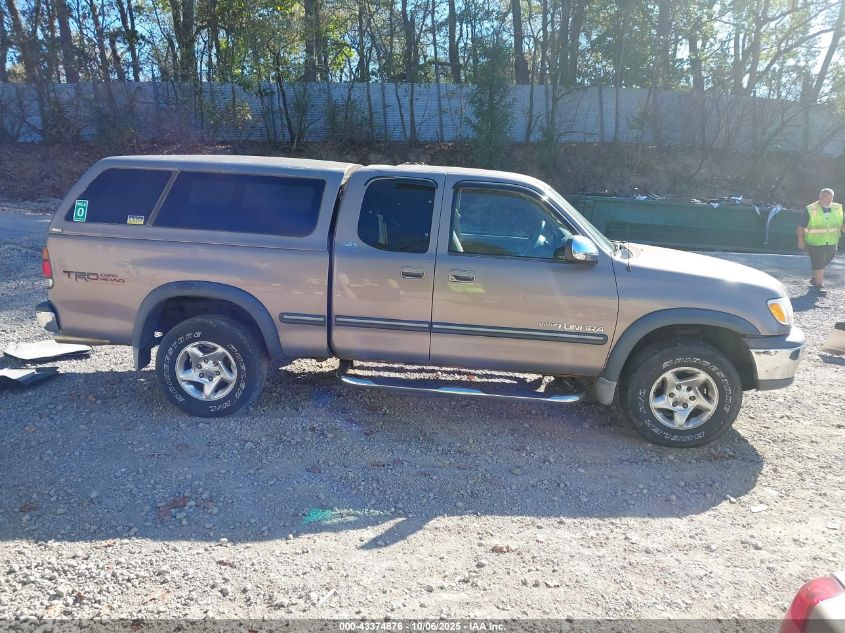 2002 Toyota Tundra Sr5 V8 VIN: 5TBBT44152S311085 Lot: 43374876