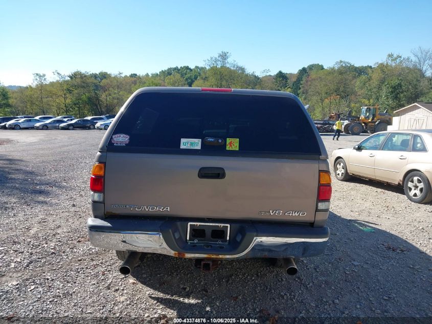 2002 Toyota Tundra Sr5 V8 VIN: 5TBBT44152S311085 Lot: 43374876