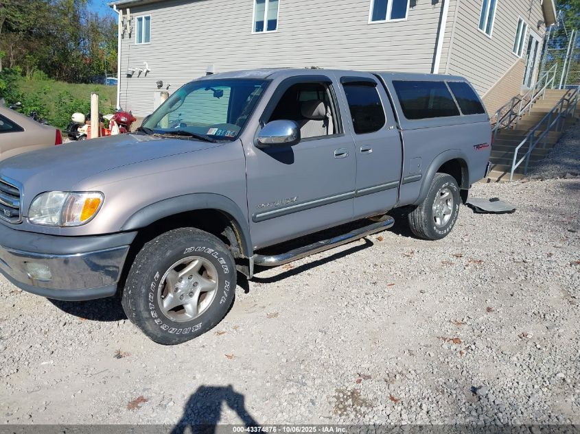 2002 Toyota Tundra Sr5 V8 VIN: 5TBBT44152S311085 Lot: 43374876