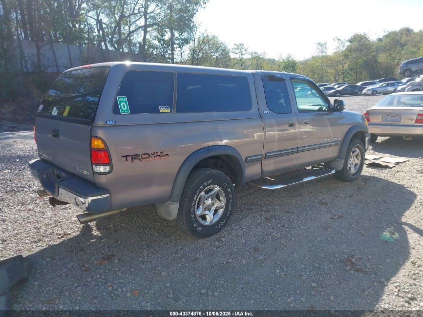 2002 Toyota Tundra Sr5 V8 VIN: 5TBBT44152S311085 Lot: 43374876