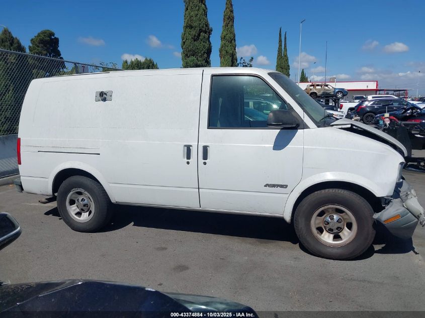 2001 Chevrolet Astro VIN: 1GCDM19WX1B118016 Lot: 43374884