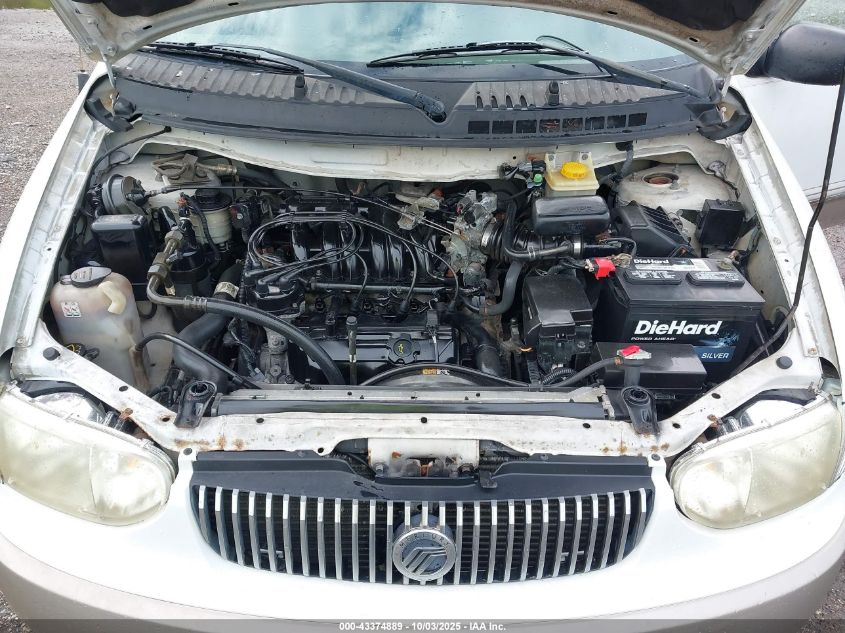 2002 Mercury Villager Estate VIN: 4M2ZV14T12DJ11617 Lot: 43374889