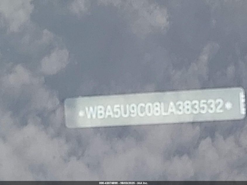 2020 BMW 3 Series M340I xDrive VIN: WBA5U9C08LA383532 Lot: 43374898