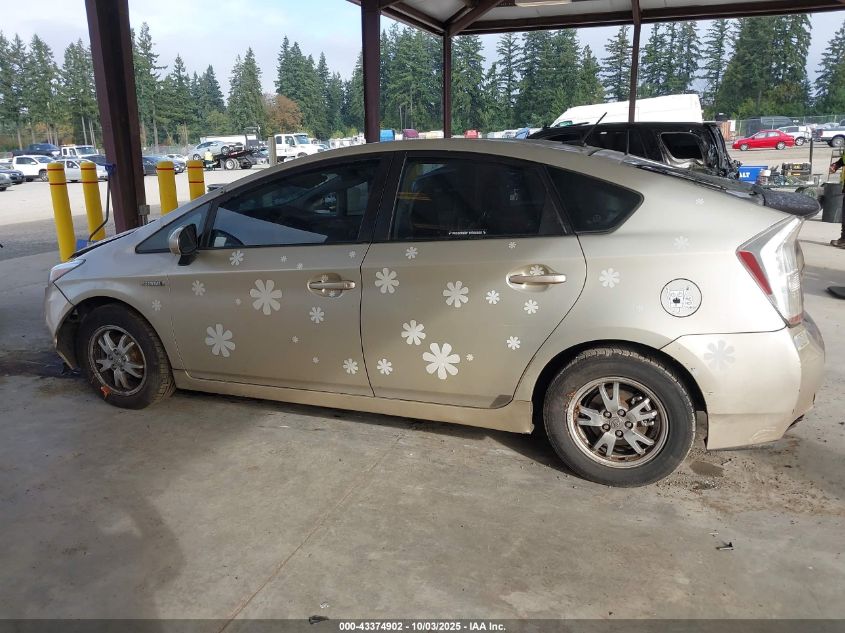 2011 Toyota Prius Two VIN: JTDKN3DU0B0317577 Lot: 43374902