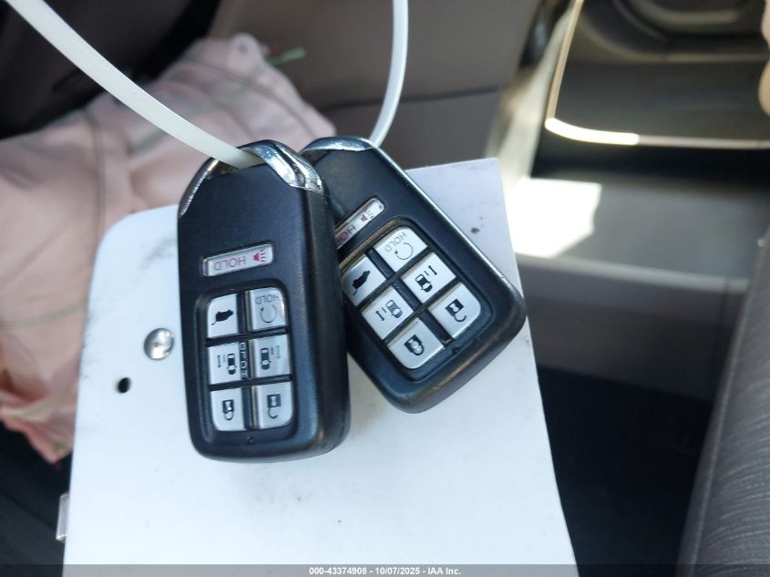 2019 Honda Odyssey Ex VIN: 5FNRL6H5XKB002697 Lot: 43374908