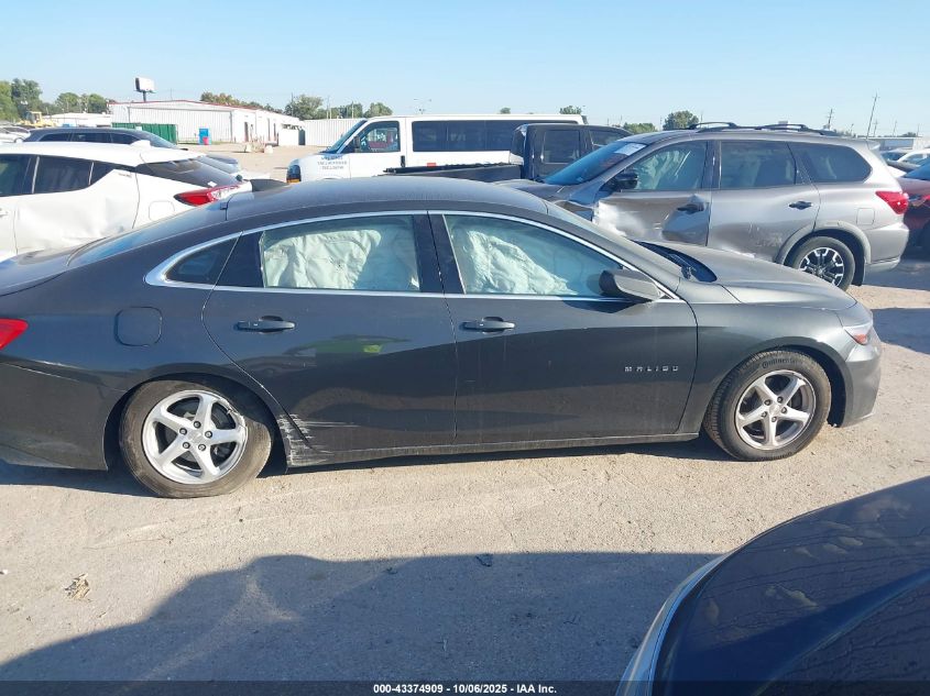 2017 Chevrolet Malibu Ls VIN: 1G1ZB5STXHF212346 Lot: 43374909