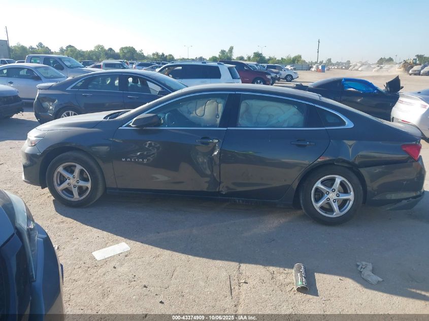 2017 Chevrolet Malibu Ls VIN: 1G1ZB5STXHF212346 Lot: 43374909