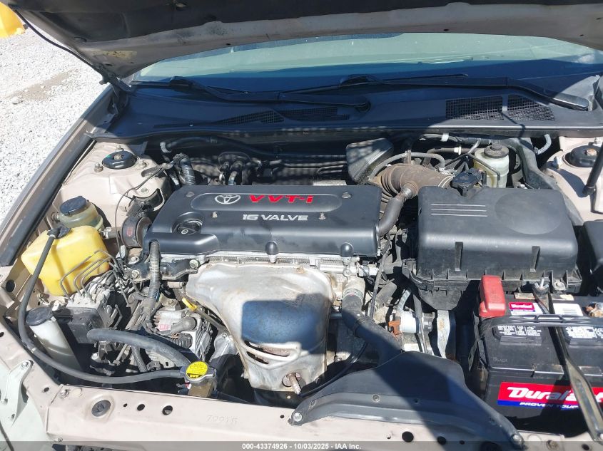 2002 Toyota Camry Le VIN: JTDBE32K220088093 Lot: 43374926