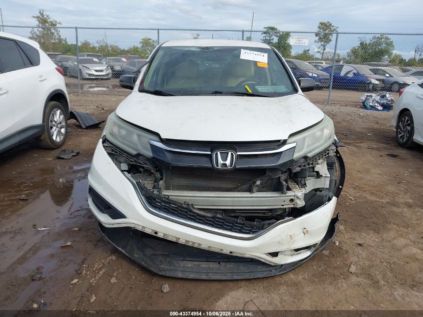 2016 Honda Cr-V Se VIN: 5J6RM4H40GL031634 Lot: 43374954