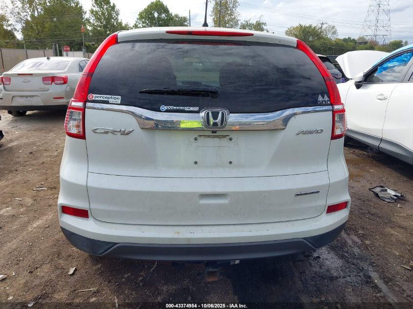2016 Honda Cr-V Se VIN: 5J6RM4H40GL031634 Lot: 43374954