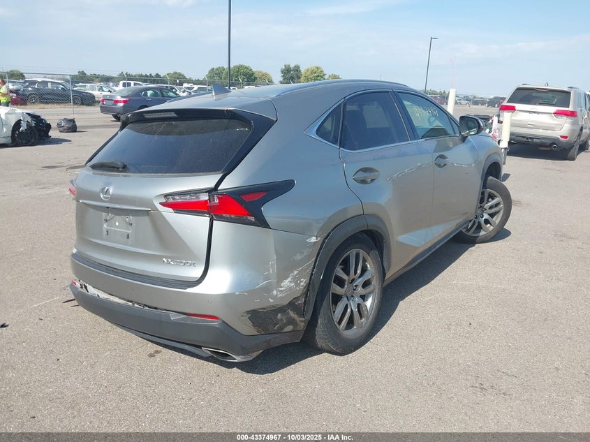 2016 LEXUS NX 200T - JTJBARBZ0G2080059