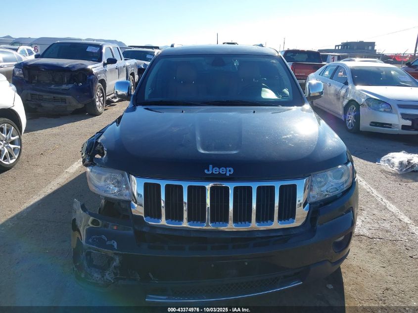2012 Jeep Grand Cherokee Overland VIN: 1C4RJFCT4CC128399 Lot: 43374976