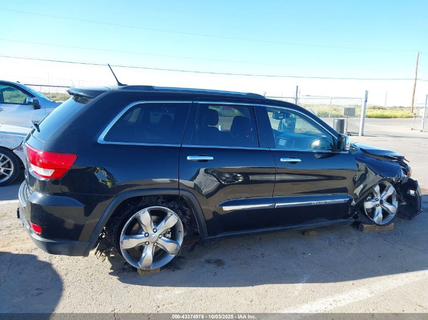 2012 Jeep Grand Cherokee Overland VIN: 1C4RJFCT4CC128399 Lot: 43374976