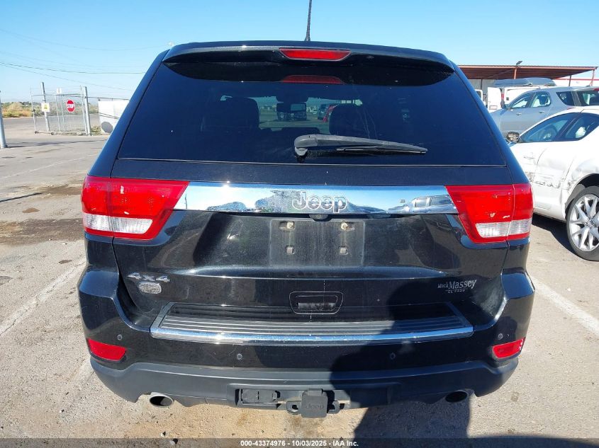 2012 Jeep Grand Cherokee Overland VIN: 1C4RJFCT4CC128399 Lot: 43374976