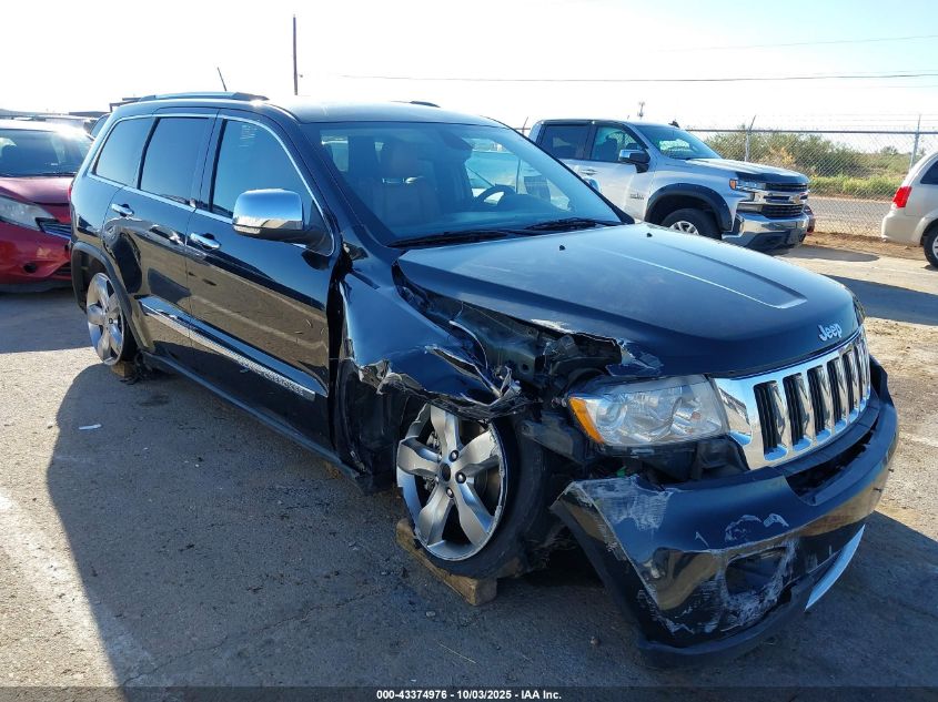 2012 Jeep Grand Cherokee Overland VIN: 1C4RJFCT4CC128399 Lot: 43374976