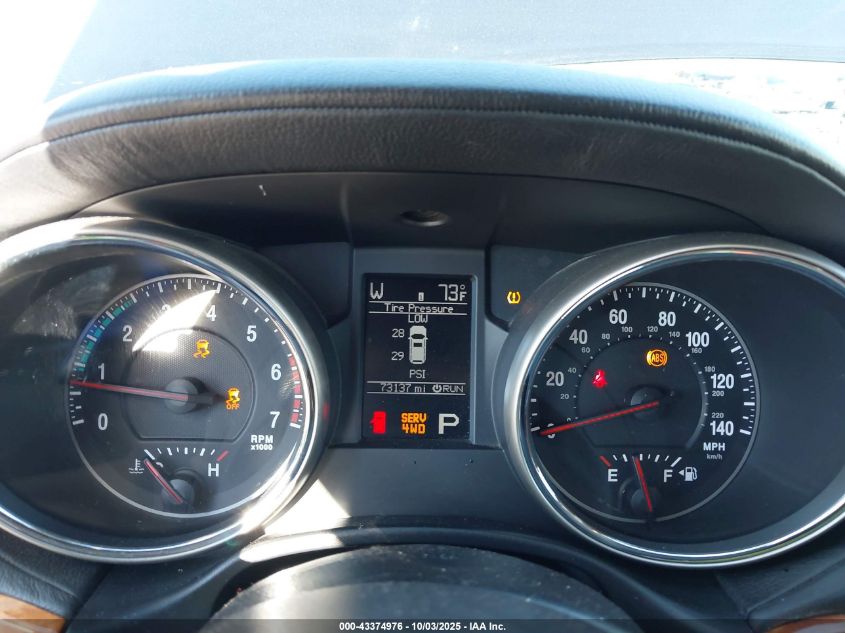 2012 Jeep Grand Cherokee Overland VIN: 1C4RJFCT4CC128399 Lot: 43374976